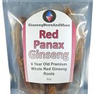 Red Panax Ginseng 1-16oz | 6 Year Old Whole Roots | Korean Red Ginseng | Premium Grade
