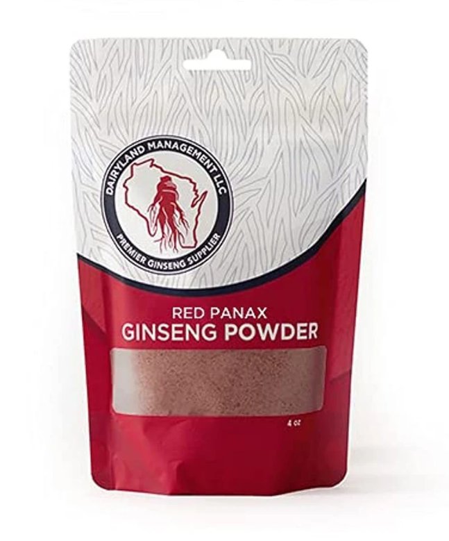 Red Panax Ginseng Powder with Natural Ginsenosides - Supports Healthy Energy