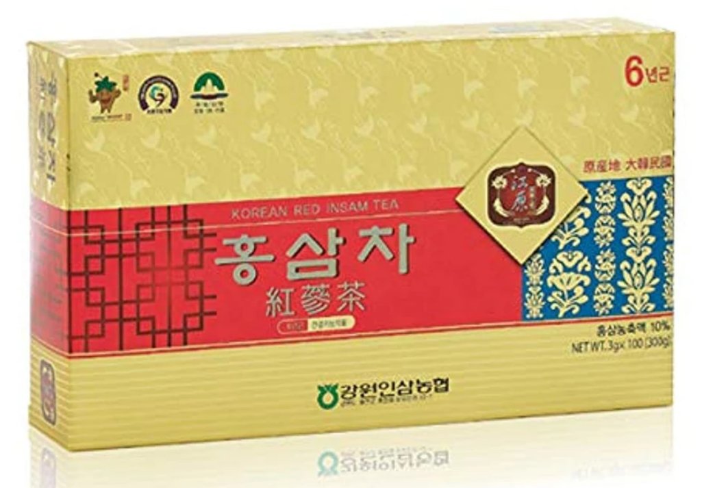 [Gangwoninsam] Korean Red Ginseng Tea (3g x 100 packets) &acirc;�� 6 Year Old Korean Red