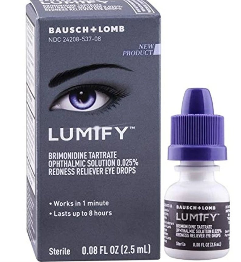 Lumify Eye Drops from Bausch + Lomb (Pack of 4)