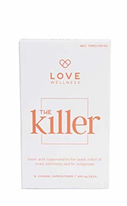 Love Wellness The Killer - Boric Acid for Yeast Infection & BV Treatment
