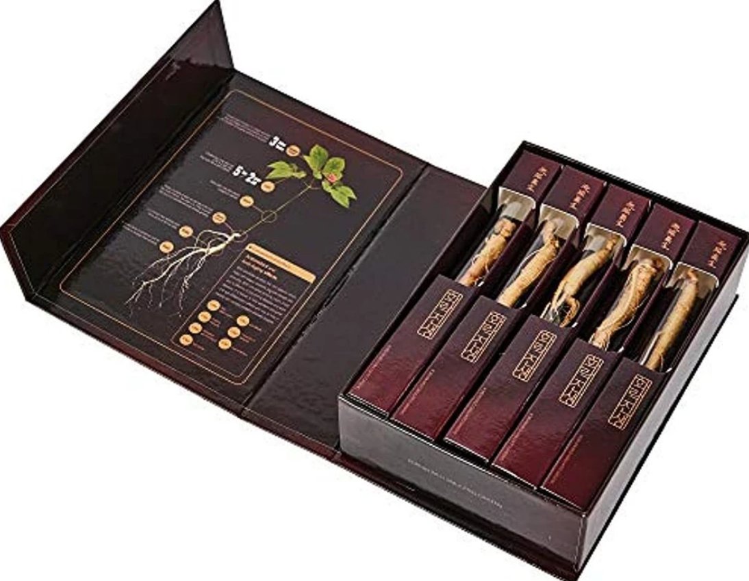 WOORIDO Hwarak Ginseng, Korean Wild Simulated Ginseng, Enjoy Luxury Ginseng Root as