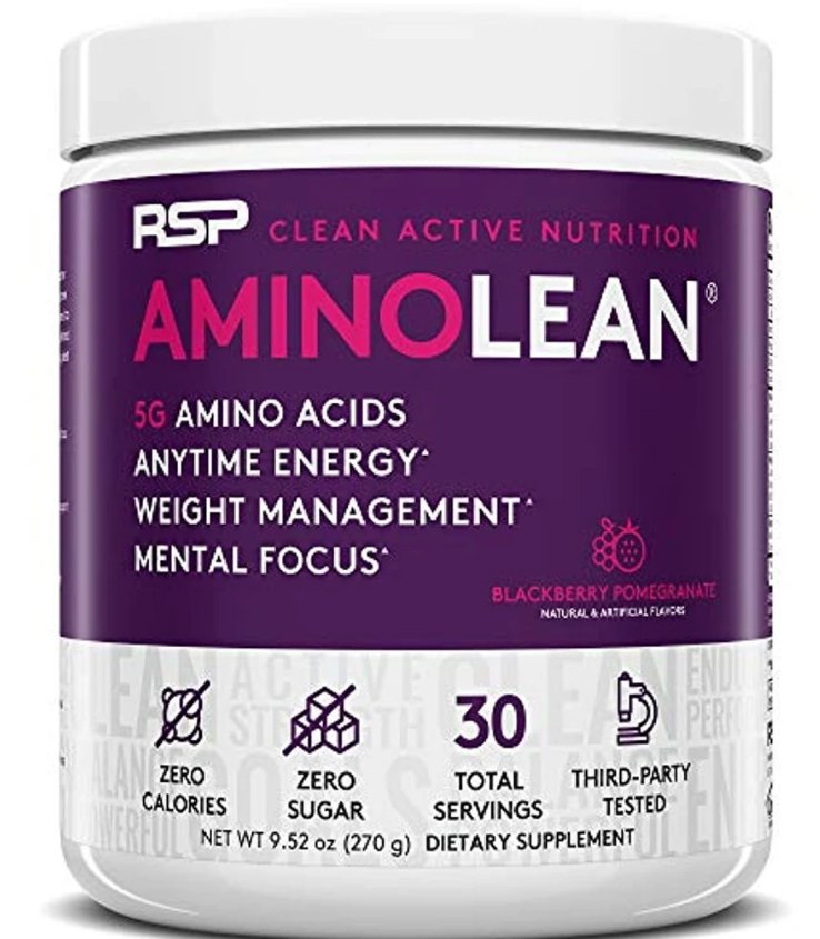 RSP Nutrition RSP AminoLean - All-in-One Pre Workout, Amino Energy, Weight Management