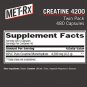 MET-Rx Creatine 4200 Pre or Post Workout Supplement, Creatine Capsules, 240 Count
