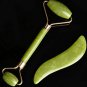 FRCOLOR Jade Roller Set, Facial Roller Massager Body Eyes Neck Massager Tool for Skin Care