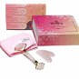 KKOCH BEAUTY Rose Quartz Facial Spa Kit - Rose Quartz Face Roller - Gua Sha Set Skin