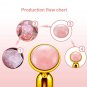4-in-1 Beauty Bar 24k Golden Pulse Face Massager, Electric Jade Roller Facial Massager