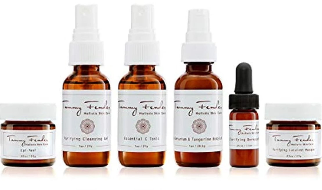 Tammy Fender - Natural Purifying At-Home Facial Treatment Kit | Clean, Non-Toxic,