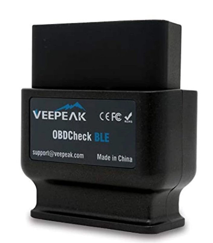 Veepeak OBDCheck BLE OBD2 Bluetooth Scanner Auto OBD II Diagnostic Scan Tool for iOS