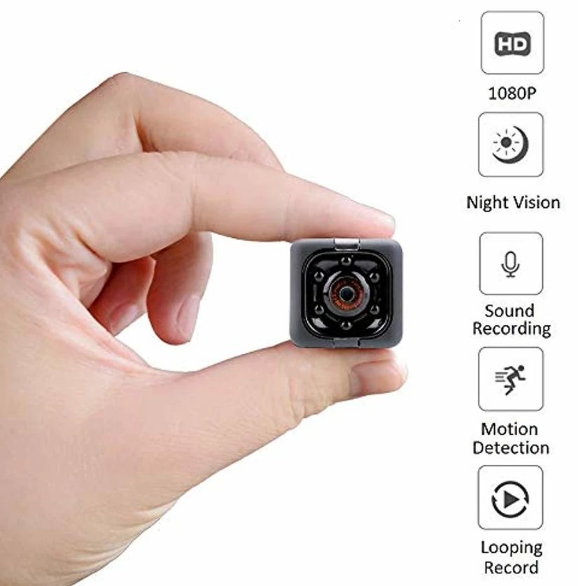 Spy Camera, 1080P HD Mini Spy Camera with Audio & Video Recording