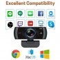 1080P 60FPS Webcam with Microphone, 2020 NexiGo N980P HD USB Computer Camera,