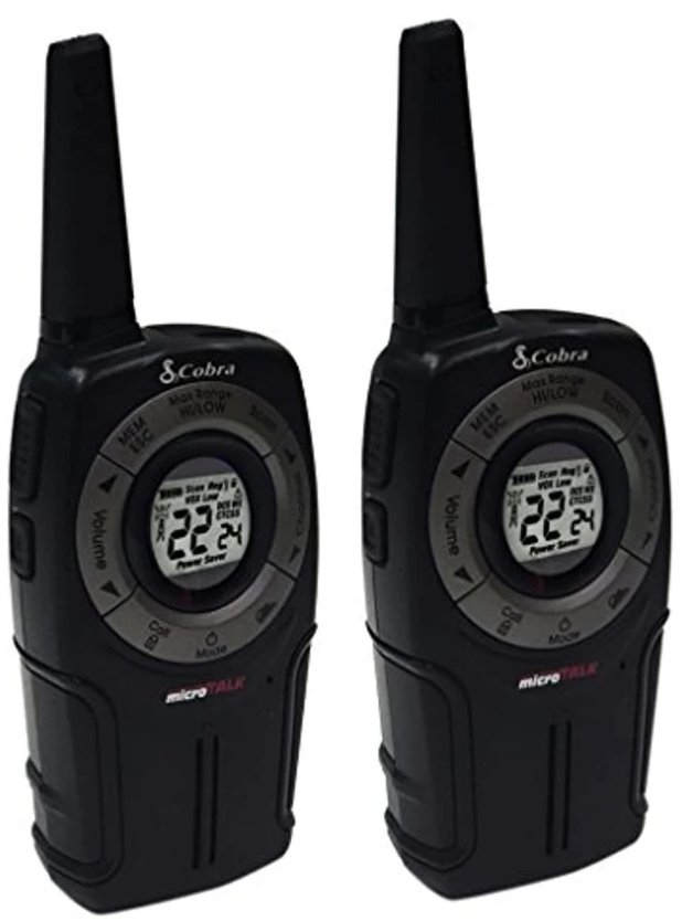 Cobra PR562BLT Walkie Talkies Pro Series 28-Mile Bluetooth Two-Way Radios (Pair)