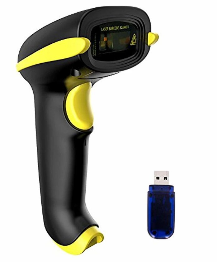 NADAMOO Barcode Scanner Compatible with Bluetooth & 2.4GHz