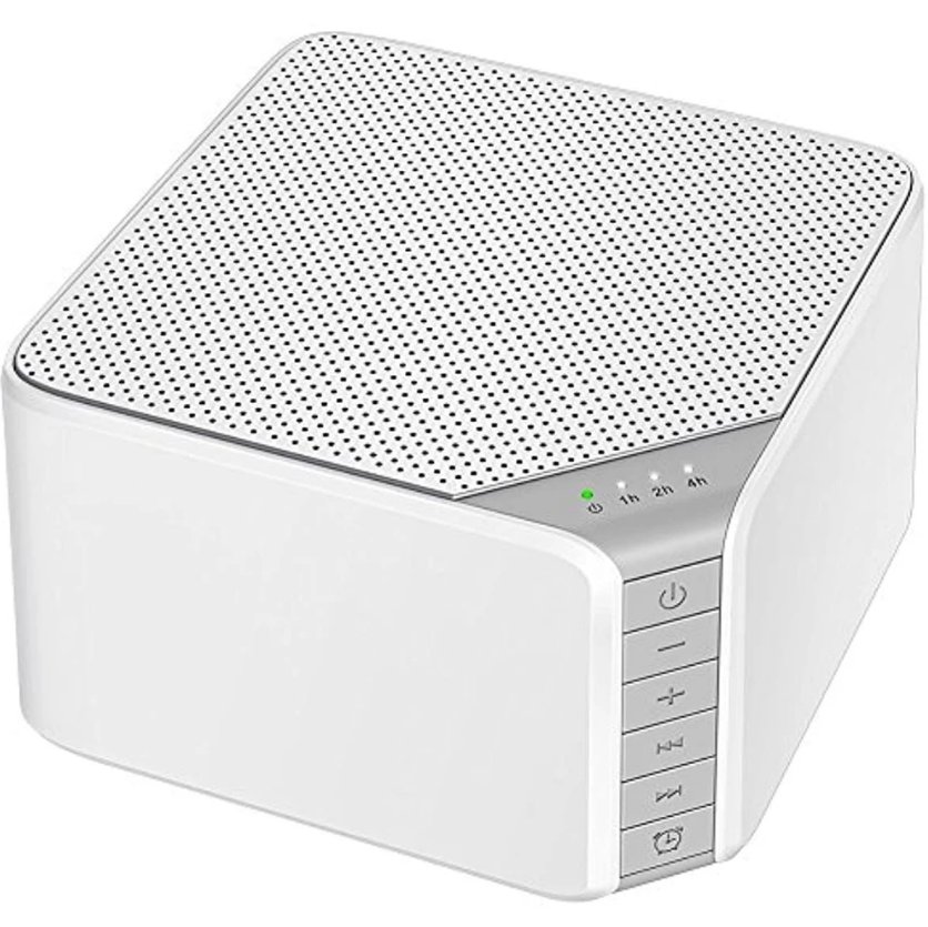 White Noise Sound Machine, AVANTEK 20 Non-Looping High Fidelity Soothing Sounds for Sleeping,