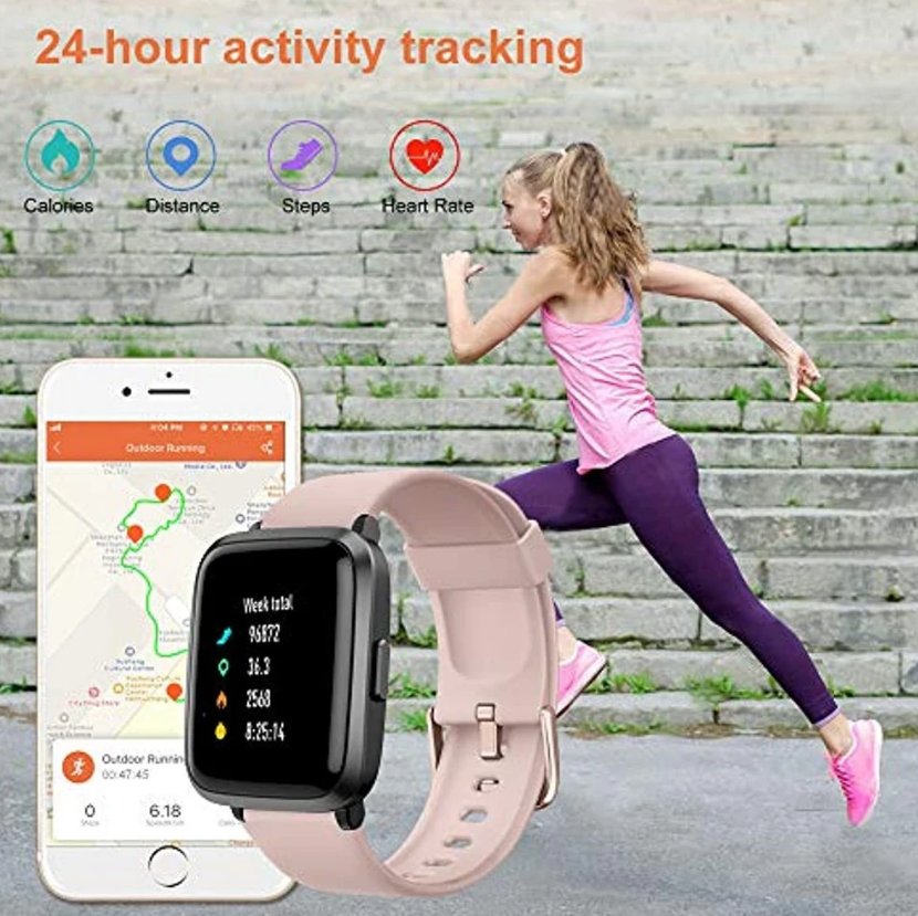 yamay smart watch blood pressure monitor