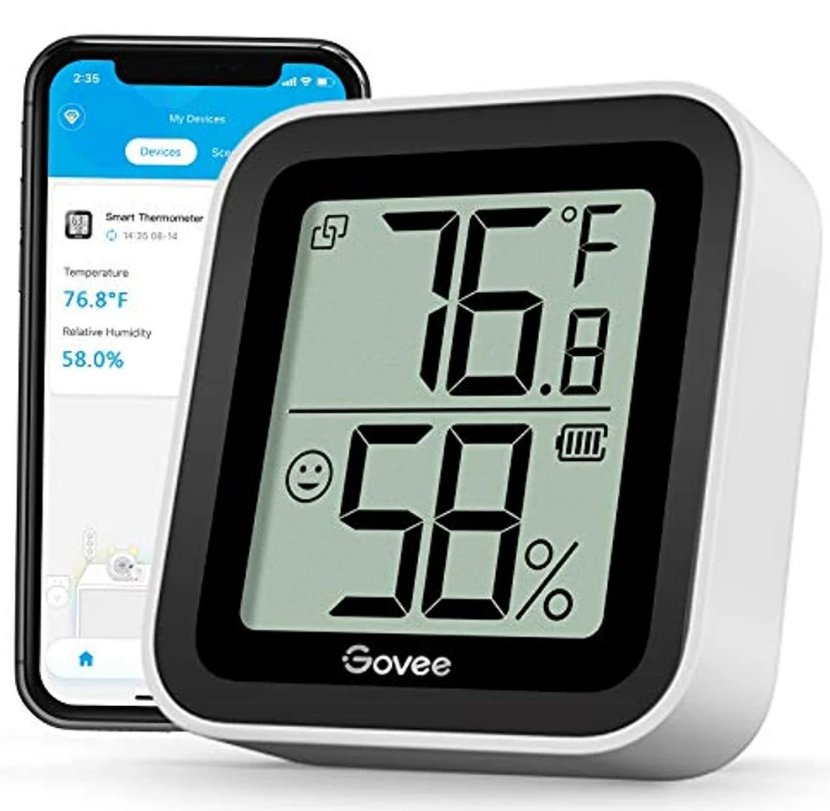 Govee Bluetooth Hygrometer Thermometer, Indoor Temp Humidity Sensor
