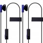 2 Pack Mono Chat Game Gaming Earbuds Earpiece earphones Headphones