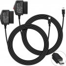 【2 Pack】 OBD Power Cable, Mini USB Port OBD2 Power Cable for Dash Camera