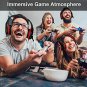 NPET HS20 Gaming Headset for PC, PS4, PS5, Switch, Xbox One Controller, LED Backlit