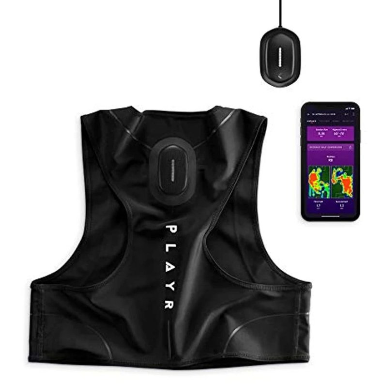 PLAYR Soccer GPS Tracker - GPS Vest and App to Track and Improve Your Game