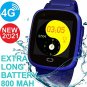 2021 Best 4G GPS Tracker Unlocked Wrist Smart Phone Watch for Kids with Sim Camera
