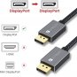 VESA Certified DisplayPort Cable, iVANKY DP Cable 6.6ft/2M, Color - Grey