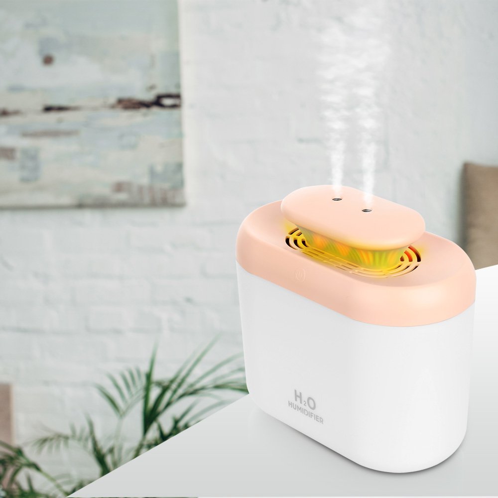 DN Eclipse Large Humidifier A12 Dual Nozzle 3300ml Aromatherapy LED Mood / Humidifier / Humidifier /