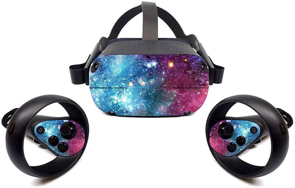 Oculus Quest VR Headset and Controller Sticker, Vinyl Decal Skin for VR Headset and Controller
