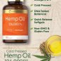 Hemp Oil Capsules | 126,000 mg | 180 Softgels | Non-GMO, Gluten Free | by Carlyle