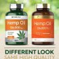 Hemp Oil Capsules | 126,000 mg | 180 Softgels | Non-GMO, Gluten Free | by Carlyle