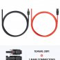 BougeRV 20 Feet 10AWG Solar Extension Cable with Female and Male Connector