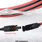 BougeRV 20 Feet 10AWG Solar Extension Cable with Female and Male Connector