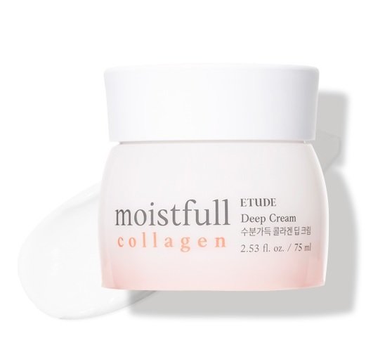 [ETUDE HOUSE] New Moistfull Collagen Deep Cream - 75ml Korea Cosmetic