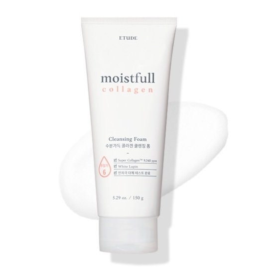 [ETUDE HOUSE] New Moistfull Collagen Cleansing Foam - 150ml Korea Cosmetic