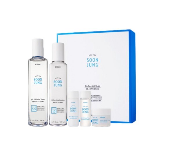 [ETUDE HOUSE] SoonJung Skin Care Set (2 Kinds) Korea Cosmetic