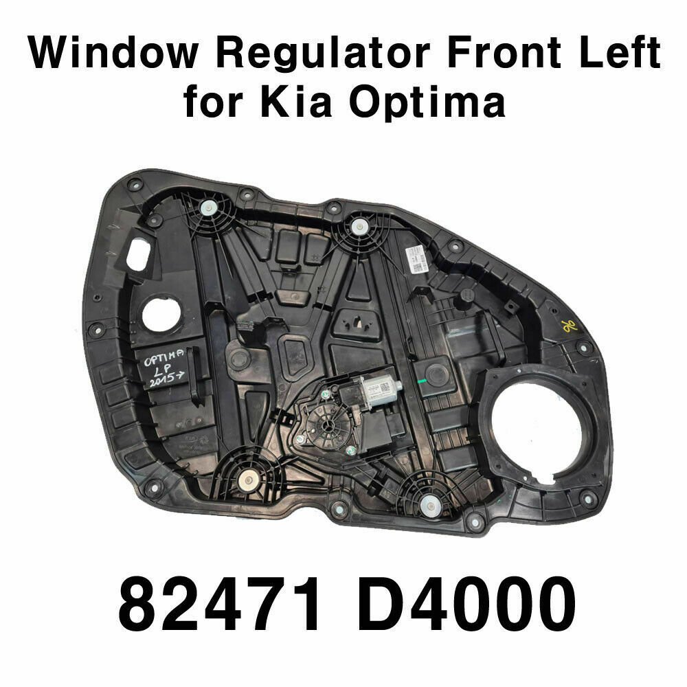 OEM 82471-D4000 Power Window Regulator FR/Left Door UPS for KIA Optima 2016~2021
