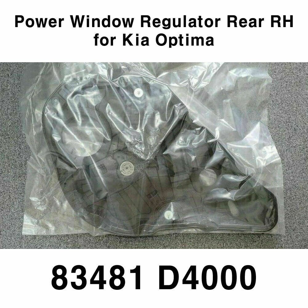 [US]OEM 83481D4000 Power Window Regulator Rear Right RH for KIA Optima 2016-2020
