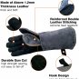16 Inches,932&acirc;��,Leather Forge Welding Gloves, Heat/Fire Resistant,Mitts for BBQ,Oven,Grill
