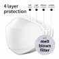 [30 Pack] Dr.Puri New Micro-Dust Protection Face Premium Mask (KF94) White small