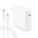 Mac Book Pro Charger - 100W USB C Charger Power Adapter Compatible 7.2ft USB C to C Cable