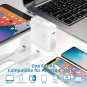 Mac Book Pro Charger - 100W USB C Charger Power Adapter Compatible 7.2ft USB C to C Cable