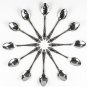 DecorRack Dinner Spoons, Stainless Steel Table Spoons, Flatware (Set of 12)