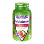 Vitafusion Max Strength Melatonin Gummies, Red, strawberry, 100 Count
