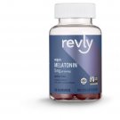 Revly Melatonin 5 mg, Strawberry Flavor, Helps with occasional sleeplessness, 60 Gumm