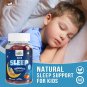 Kids Sleep Support Gummies Natural Strawberry Melatonin Gummy for Children - Fast Acting 2mg Chewabl
