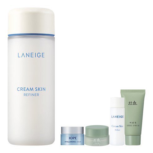 Laneige Cream Skin 150ml + AMOREPACIFIC Foundation Care 4 species