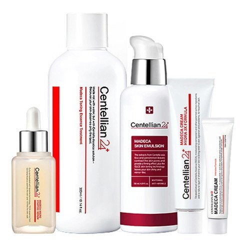 Centralian 24 Madeca Cream + Serum + Essence Treatment + Skin Emulsion + Cream Intensive Formula Pul