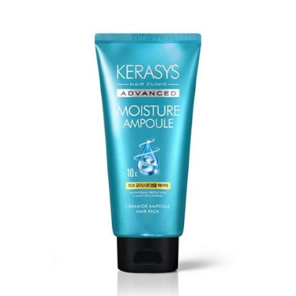 Kerasys Advanced 10X Moisture Ampoule Hair Pack, 300ml / 10 Fl Oz