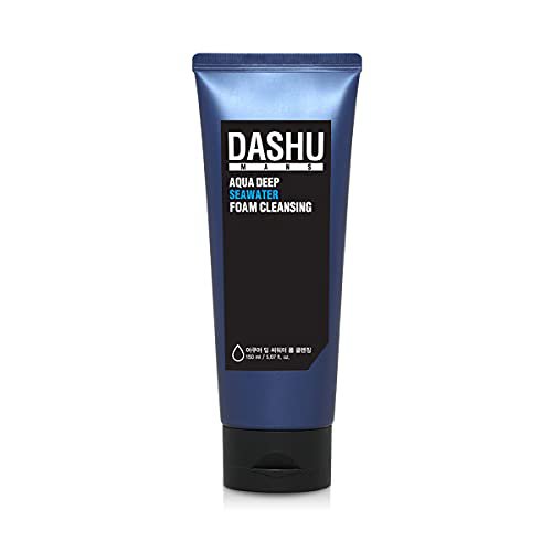 DASHU Mens Aqua Deep Seawater Foam Cleansing 150ml / 5.3 Fl Oz &Atilde;� 3Pcs