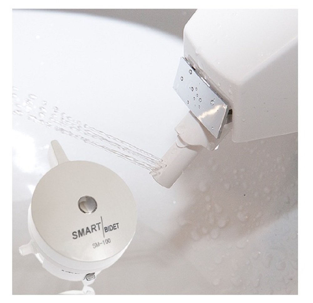 Smart Bidet SM-100 No Electricity, Simple Design, Simple Install, Easy to Clean, Cost Cutting, Be us